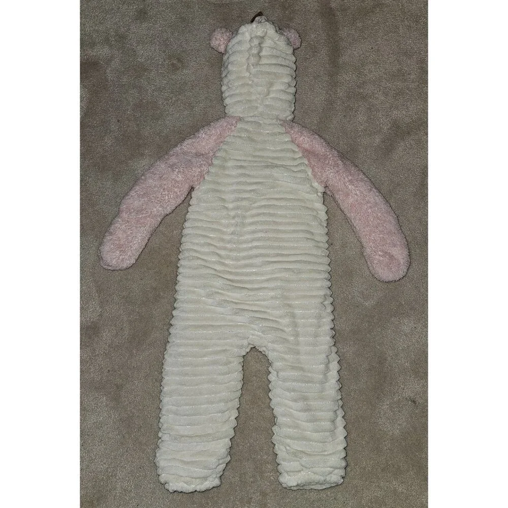Koala Baby Unicorn Hooded Winter Snowsuit Fold Over Mittens Baby 18-24 Months